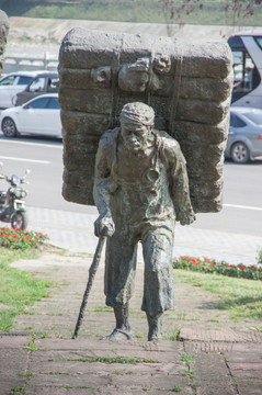 茶马古道雕塑