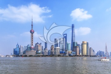 上海外灘風(fēng)光 全景大畫幅