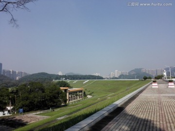 深圳水库大坝美景