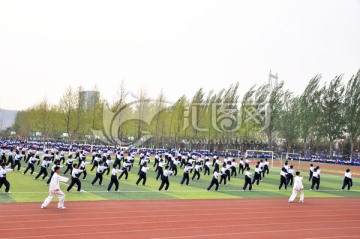 学校运动会 太极拳