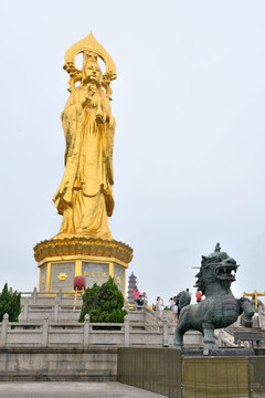 莲花山 观海观音