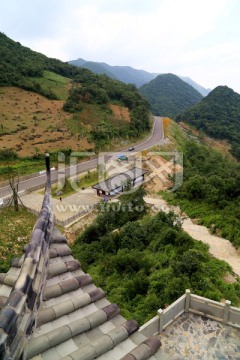 武陵山 丛山 植被 盘山公路