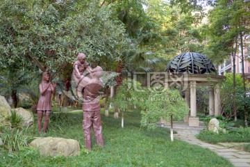 住宅小区环境 园林雕塑