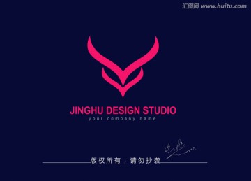 創(chuàng)意logo VV
