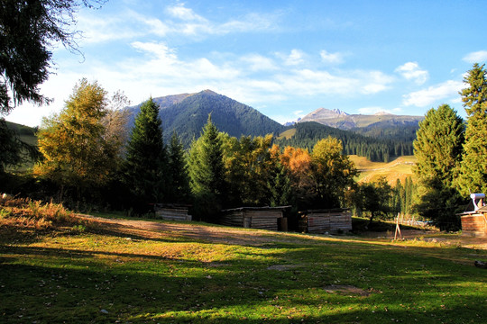 原始村落 山村