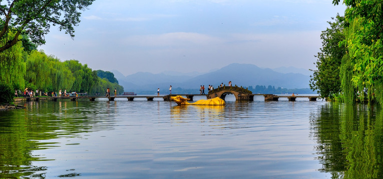 杭州西湖 全景