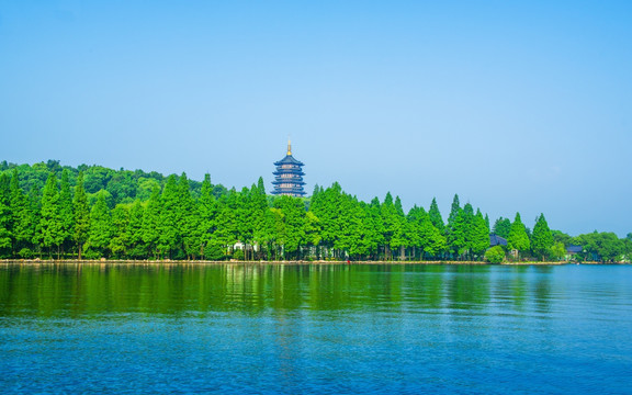 西湖雷峰塔