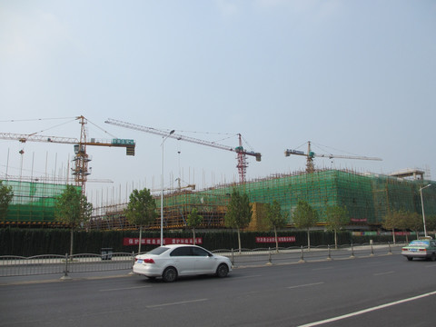 郑东新区地产项目建设