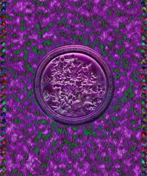紫色抽象图案