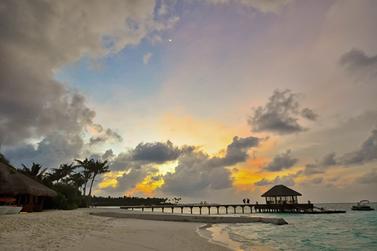 马尔代夫海岛风光