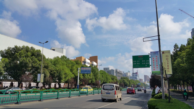 滁州清流路街景