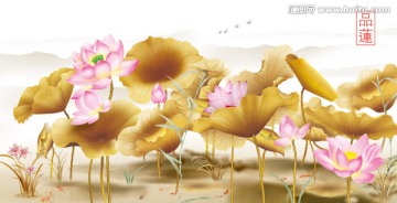 金荷背景墻