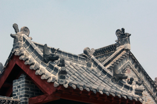古典建筑屋顶