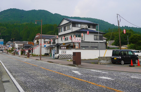 日本箱根町老街