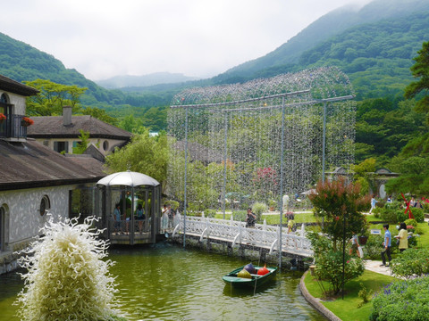 日本箱根玻璃之森美术馆