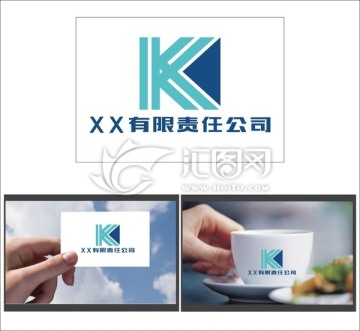 K字母LOGO设计