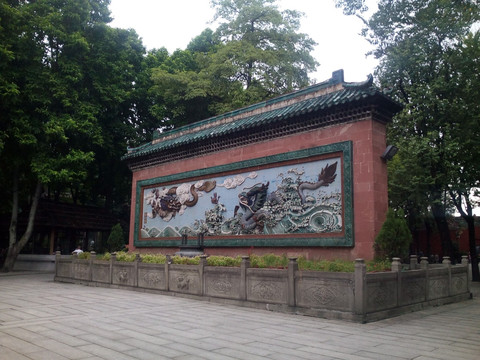 祖廟畫屏