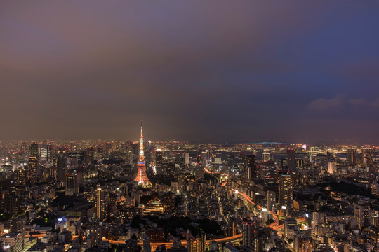 东京塔夜景