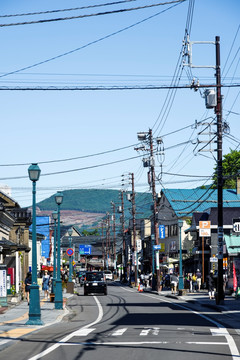 日本小樽街景 界町大街