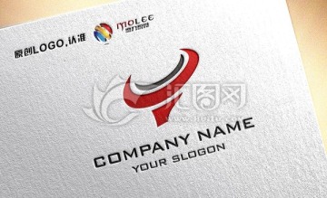 牛頭LOGO設計