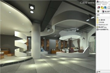 家具展厅室内装修效果图3d模型