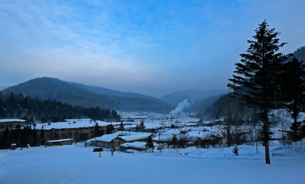 雪乡 清晨