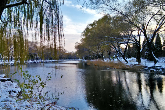 颐和雪景