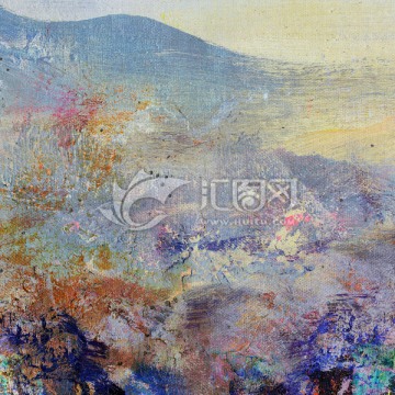 現(xiàn)代抽象畫 酒店賓館抽象油畫