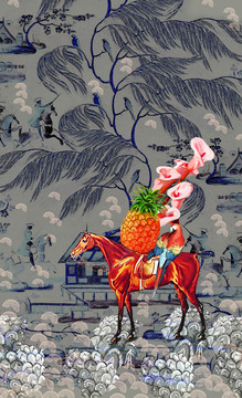 定位花不分層