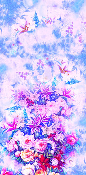 定位花不分層