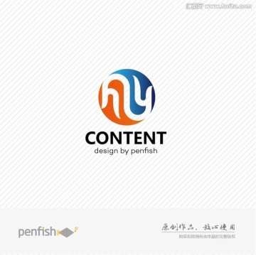 字母HYlogo設(shè)計