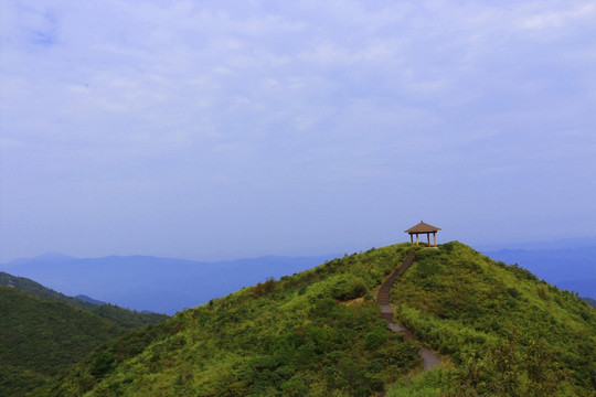 山脉 大围山