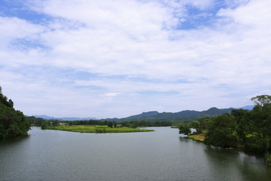 河流 田野