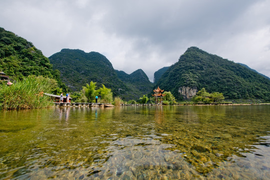 靖西鹅泉风光