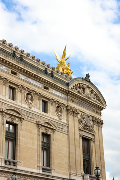 欧式建筑 法国巴黎建筑 巴黎城