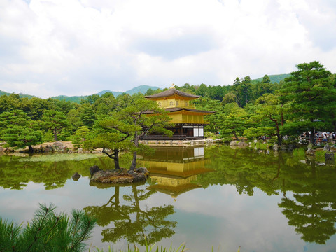 日本京都鹿苑寺