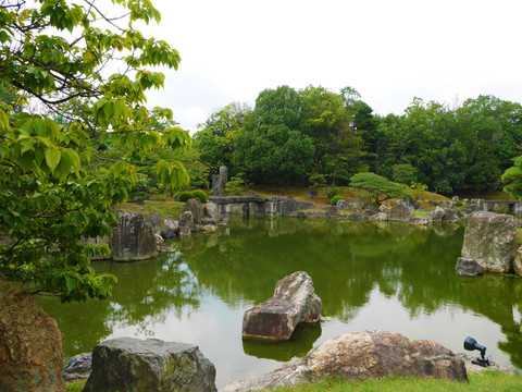 日本京都岚山天龙寺