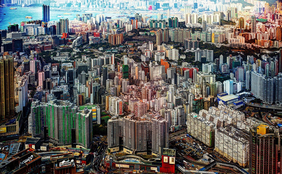 城市风光之香港
