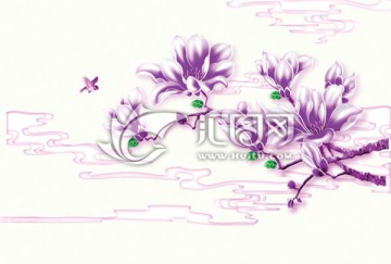 紫蘭花