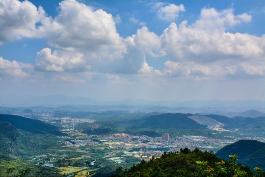 银屏山风光