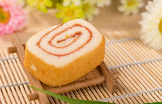 瑞士卷實(shí)景拍攝高清圖