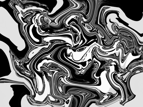 黑白抽象動(dòng)感線條