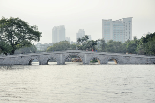 荔湾湖 石拱桥