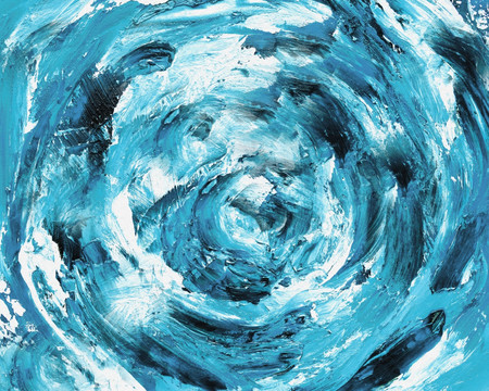 抽象油畫 油彩底紋 未分層