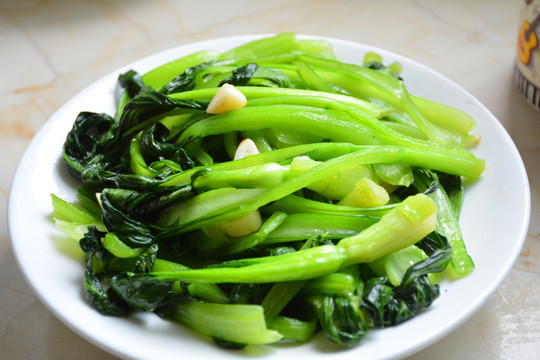 蒜蓉炒油菜