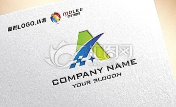 A字母科技LOGO