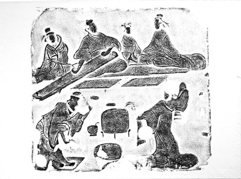 拓印石碑