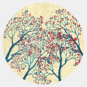 花卉國畫水墨素材