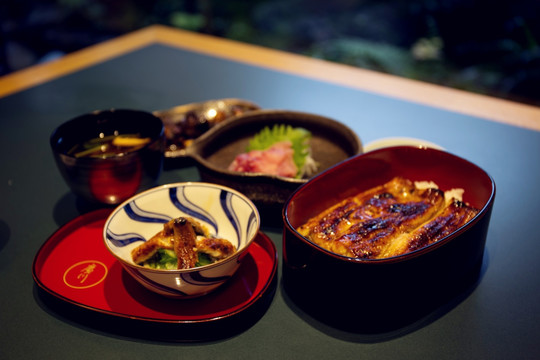 京都岚山 米其林餐厅 鳗鱼饭