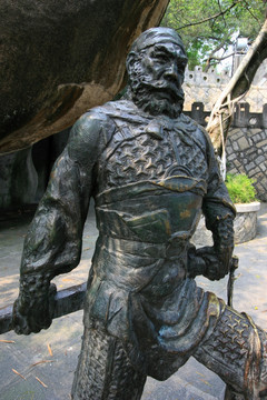 铜雕塑像